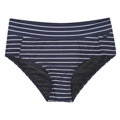 Regatta Womens/Ladies Paloma Stripe Textured Bikini Bottoms (Navy/White)