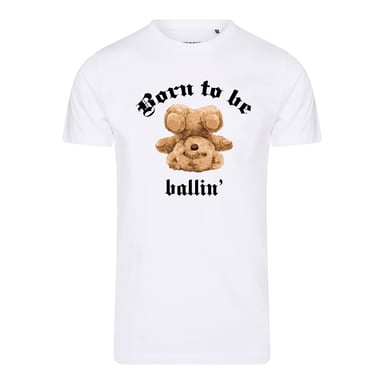 Ballin Est. 2013 Tee SS Born To Be Tee Blanco