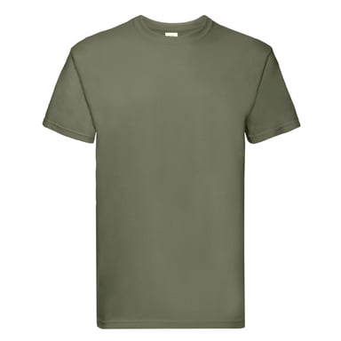 Fruit of the Loom Unisex Adult Super Premium T-Shirt (Classic Olive)