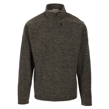 Trespass Mens Farnworth AT100 Fleece Top (Dark Vine)