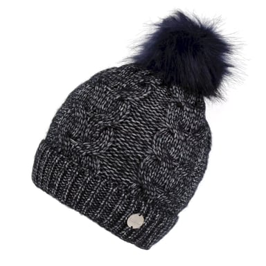 Regatta Womens/Ladies Lovella III Bobble Beanie (Navy)