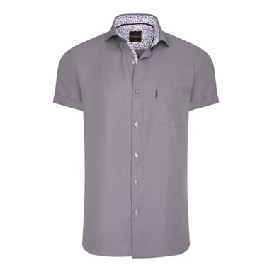 Cappuccino Italia Camisas Blusa Manga Corta Gris Antracita