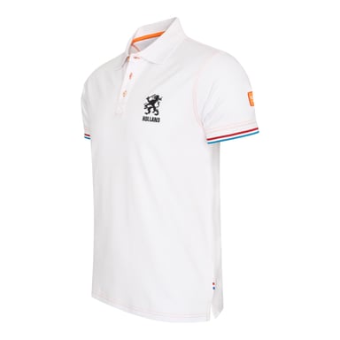 Cappuccino Italia Polo SS Dutch Lion Polo Blanco
