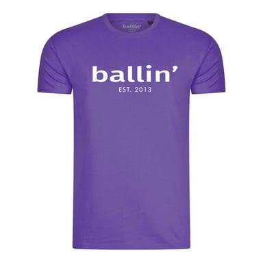 Ballin Est. 2013 Tee SS Regular Fit Shirt Purple