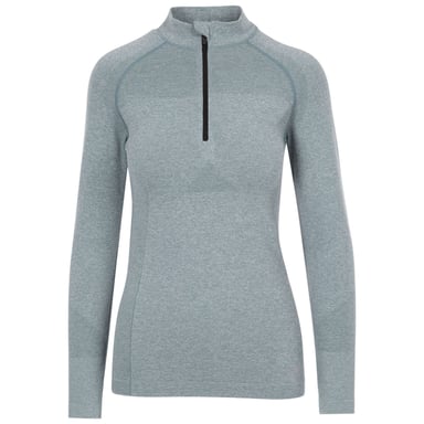 Trespass Womens/Ladies Pelina Half Zip Long-Sleeved Active Top (Teal Mist)