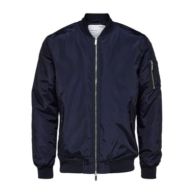 Selected Chaqueta verano Archive Chaqueta Bomber Azul