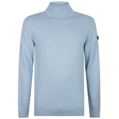 Presly & Sun Jersey Keith Turtle Neck Pullover Azul