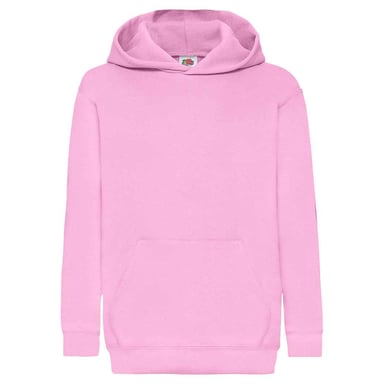 Fruit of the Loom Childrens/Kids Classic Hoodie (Light Pink)