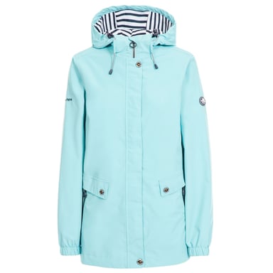 Trespass Womens/Ladies Flourish Waterproof Jacket (Aquamarine)