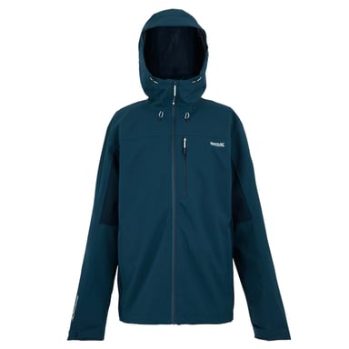 Regatta Mens Birchdale II Waterproof Jacket (Moonlight Denim/Navy)