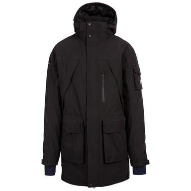 Trespass Mens Pelsall TP75 Waterproof Jacket (Black)