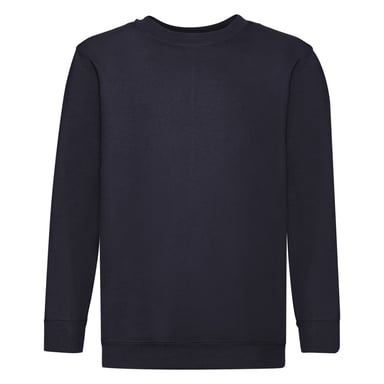 Fruit of the Loom Childrens/Kids Premium Set-in Sweatshirt (Deep Navy)