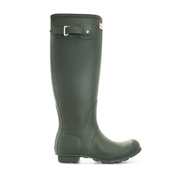 Women's Hunter Original Tall Wellington Boots in olive