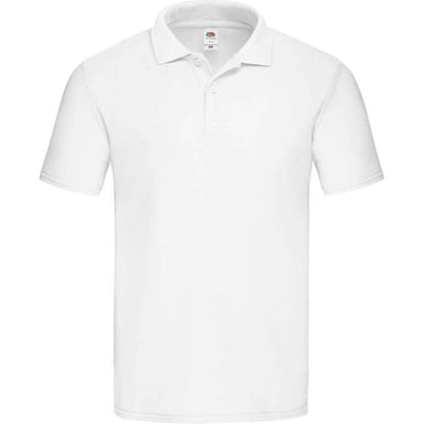 Fruit of the Loom Unisex Adult Original Polo Shirt (White)