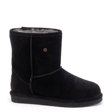 Warmbat Kangaroo Suede Negro