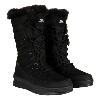 Trespass Womens/Ladies Evelyn Snow Boots (Black)