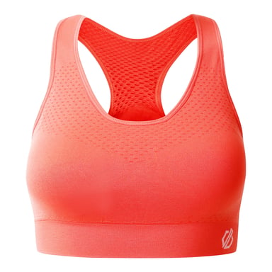 Dare 2B Womens/Ladies Dont Sweat It II Sports Bra (Peach Bloom)