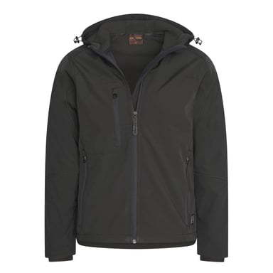 Cappuccino Italia Outdoor Chaqueta Softshell Capucha Negro Negro