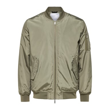Selected Chaqueta verano Archive Chaqueta Bomber Verde