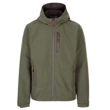 Trespass Mens Marlon Soft Shell Jacket (Ivy)