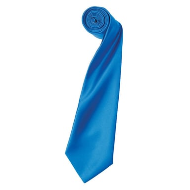 Premier Colours Collection Satin Tie (Sapphire)