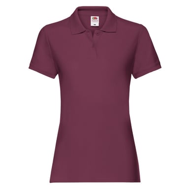 Fruit of the Loom Womens/Ladies Premium Polo Shirt (Burgundy)