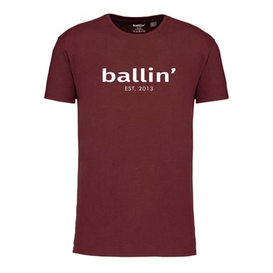 Ballin Est. 2013 Tee SS Regular Fit Shirt Rojo