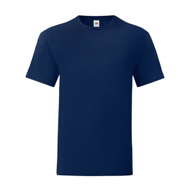 Fruit of the Loom Unisex Adult Iconic T-Shirt (Navy)