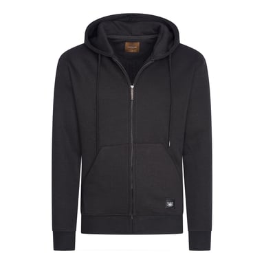 Cappuccino Italia Hoodies Fleece Zip Hood Negro