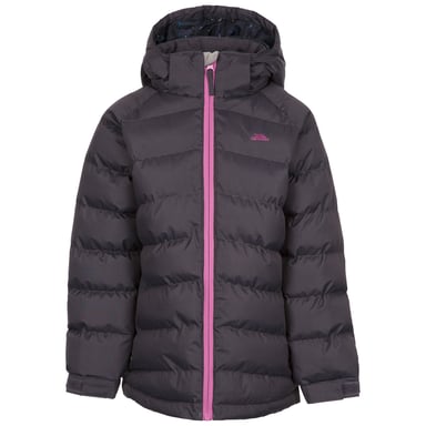 Trespass Childrens Girls Amira Casual Jacket (Dark Grey)