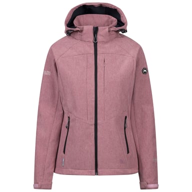 Trespass Womens/Ladies Fryatt Soft Shell Jacket (Light Mulberry Marl)