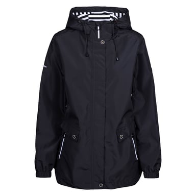Trespass Womens/Ladies Flourish Waterproof Jacket (Black)