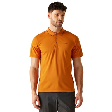 Regatta Mens Maverick V Active Polo Shirt (Fox/Ash)