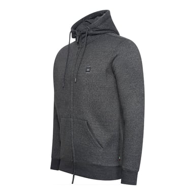 Cappuccino Italia Hoodies Fleece Zip Hood Grey