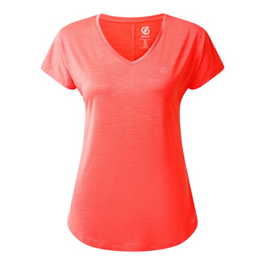 Dare 2B Womens/Ladies Vigilant Active T-Shirt (Peach Bloom)