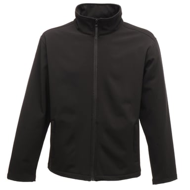 Regatta Classic Mens Water Repellent Softshell Jacket (Black)