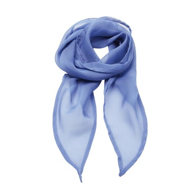 Premier Womens/Ladies Chiffon Scarf (Mid Blue)