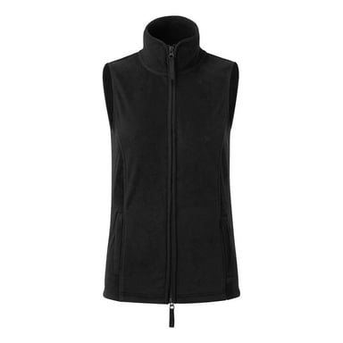 Premier Womens/Ladies Artisan Fleece Gilet (Black)