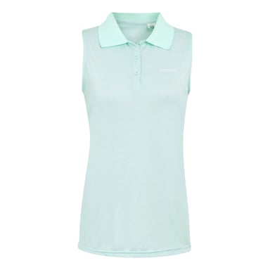 Regatta Womens/Ladies Tima II Sleeveless Polo Shirt (Icy Morn)