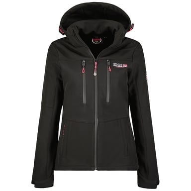 Chaqueta Outdoor Noruega Geográfica Chaqueta Softshell Timmex Negro
