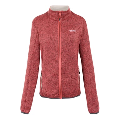 Regatta Womens/Ladies Newhill II Full Zip Fleece Jacket (Peach Bloom/Light Vanilla)