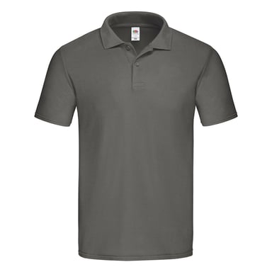 Fruit of the Loom Unisex Adult Original Polo Shirt (Light Graphite Solid)