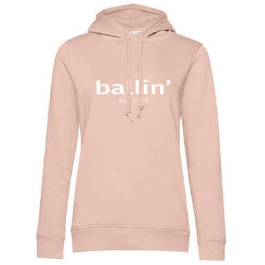 Ballin Est. 2013 Hoodies Wmn Sudadera con capucha rosa
