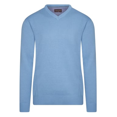 Cappuccino Italia Suéter Jersey Azul cielo