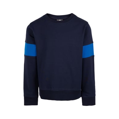 Trespass Boys Antro Long-Sleeved Sweatshirt (Navy)