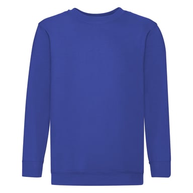 Fruit of the Loom Childrens/Kids Classic Set-in Sweatshirt (Royal Blue)