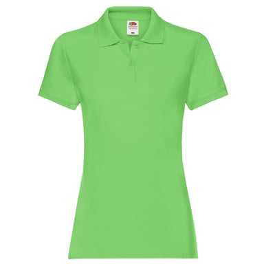 Fruit of the Loom Womens/Ladies Premium Polo Shirt (Lime)