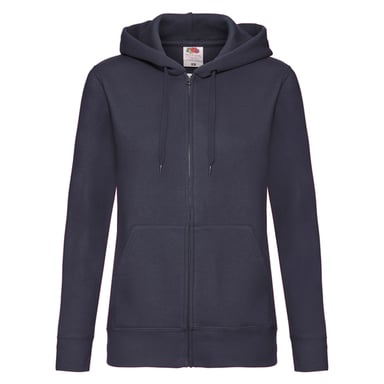 Fruit of the Loom Womens/Ladies Premium Sweat Hoodie (Deep Navy)