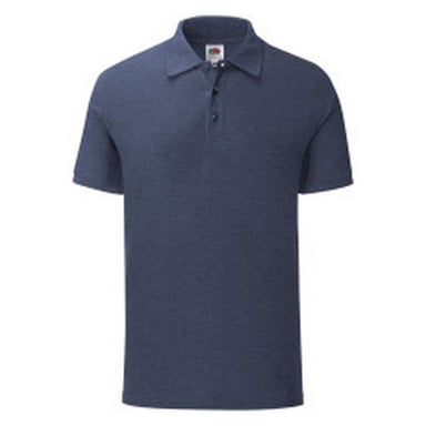 Fruit Of The Loom Mens Iconic Polo Shirt (Heather Navy)