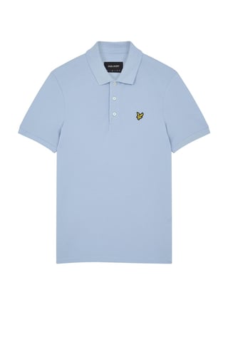 Lyle & Scott Polo SS Plain Polo Shirt Azul
